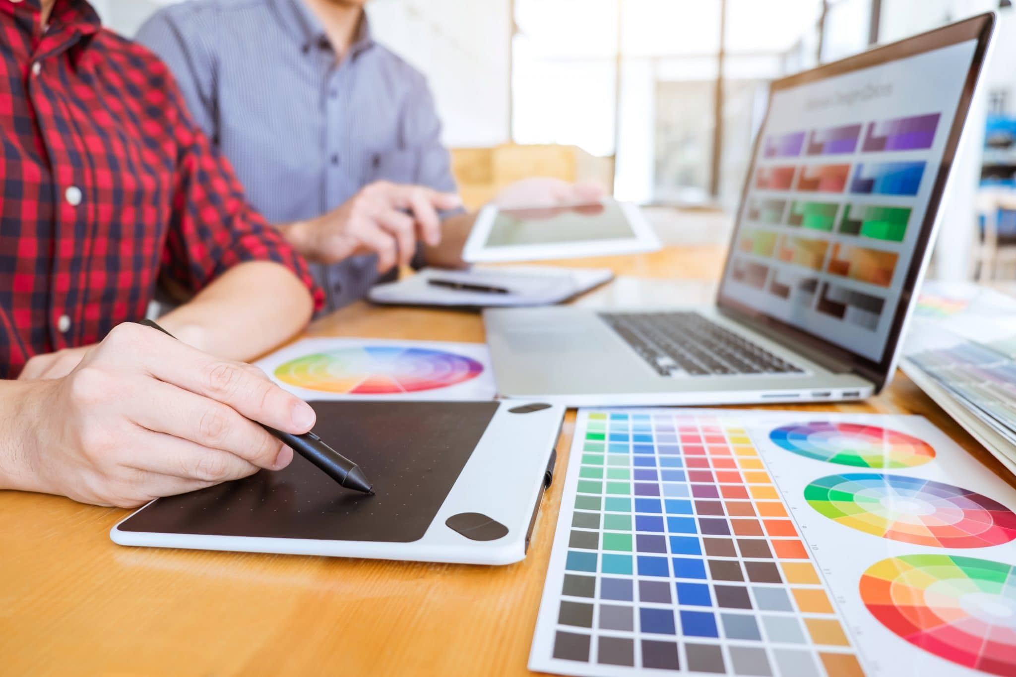 Travail sur les palettes de couleurs