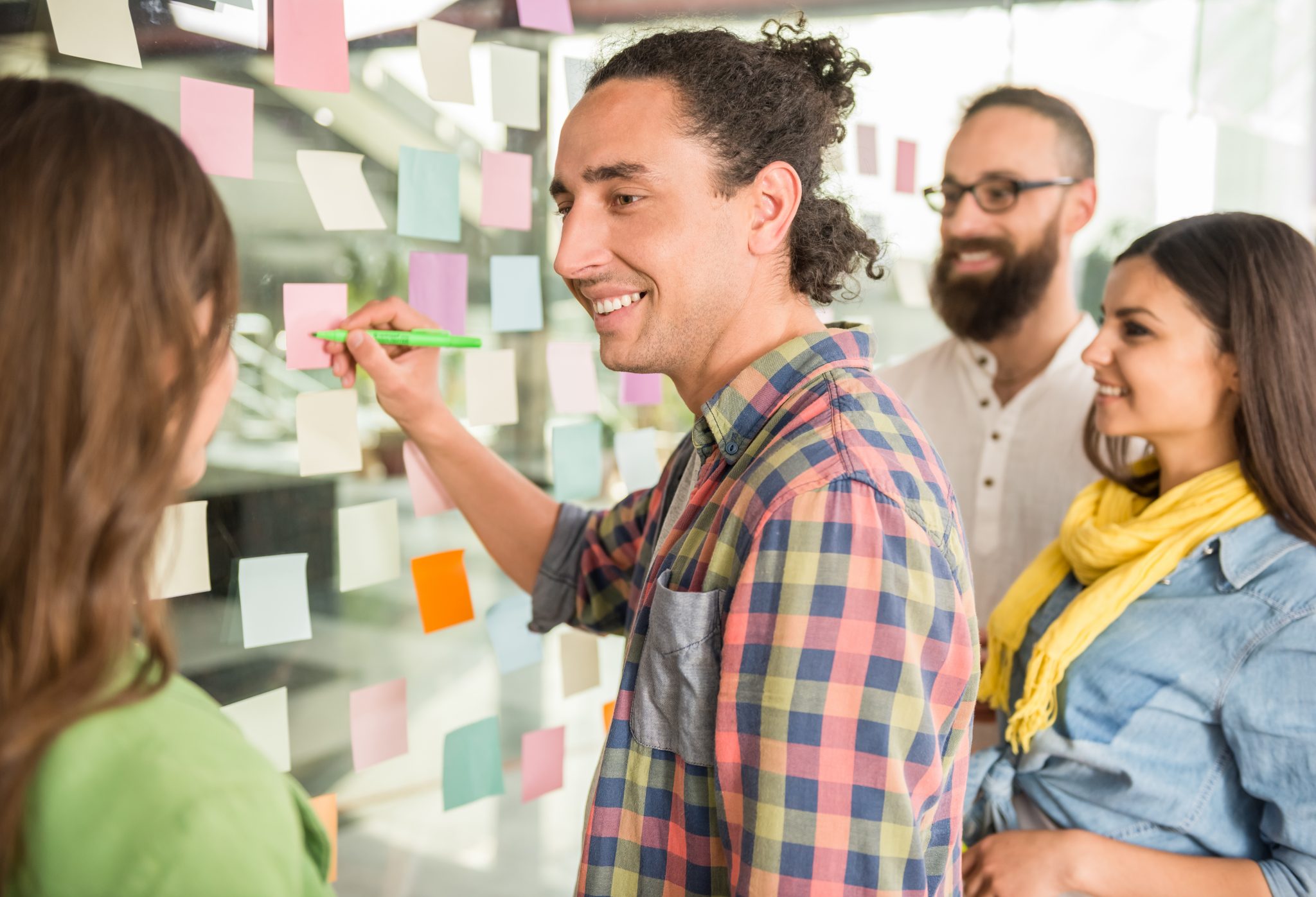 Groupe de travail de l'agence web Le Collectif Digital